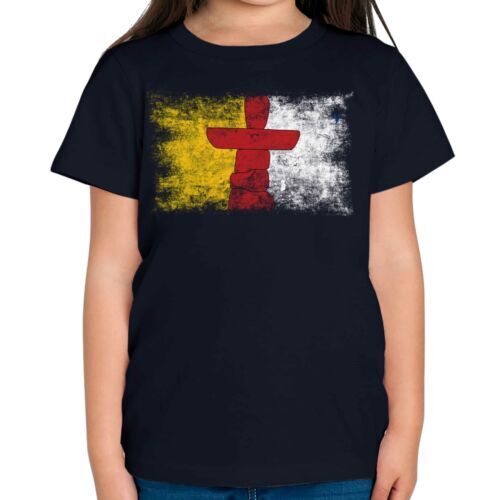 Nunavut drapeau délavé - drapeau,