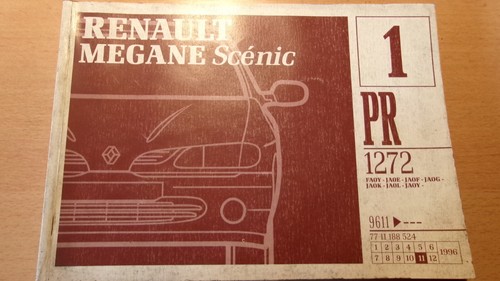 Renault megane scenic 1997 - 1,