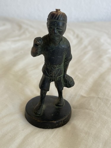 Statuette asiatique bronze - asiatique,