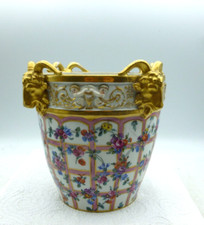 SUPERBE CACHE POT  porcelaine