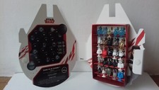 Collection Complète 25 Micro Popz + Faucon Millenium STAR WARS Disney / Leclerc