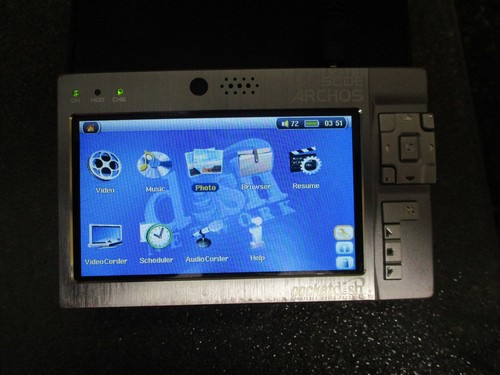 Archos 500e model 32184 - 500e, 4"
