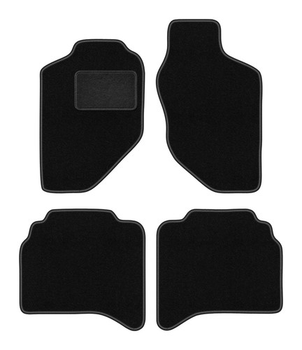 Tapis sol velours noir - sol, en