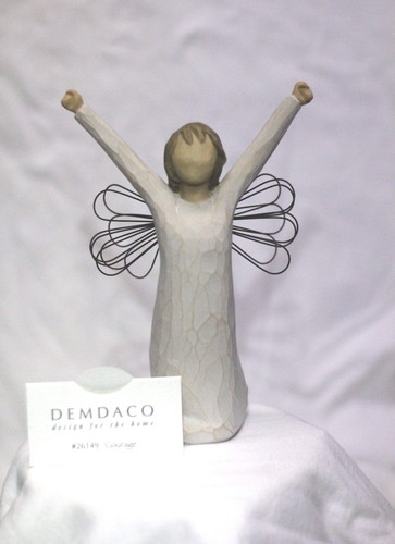 Angel figurine statue courage - angel,