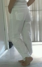 CHIC Pantalon 7/8 ème blanc T