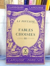 Fables choisies jean de la - ii,,