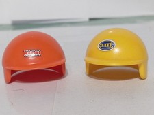 PLAYMOBIL X2 CASQUE ORANGE