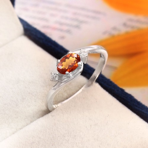 Bague saphir padparadscha - en,