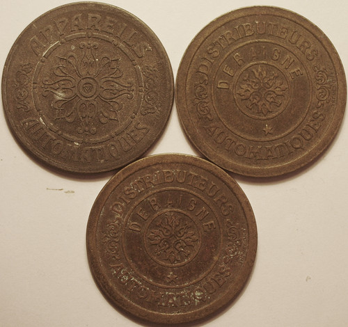 Lot jetons distributeurs - lot, de