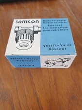 Robinet thermostatique pour radiateurs SAMSON  2034 ( 3/8"D )