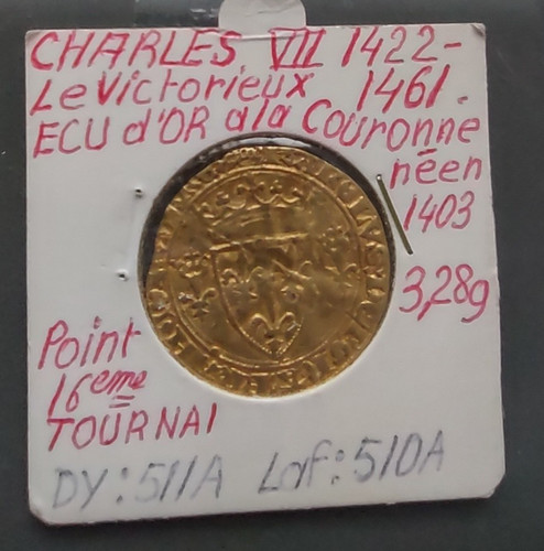 Monnaie charles vii - monnaie,