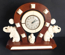 Pendule  D  époque art deco africaniste 1930 Horloge Clock