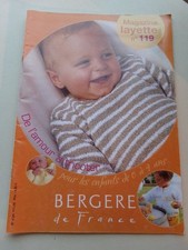 magazine tricot Bergère de France enfants 0à4ans avec explications tricot n° 119