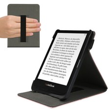 Étui rabattable simili cuir pour Pocketbook Touch Lux 4 5 Touch HD 3 Color 2020 