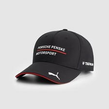 Porsche Motorsport Penske Puma Équipe le Mans Noir Casquette Baseball Officiel