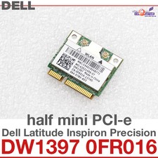 Carte Wi-fi WLAN Sans Fil Carte Réseau Dell Mini DW1397 0FR016 D29