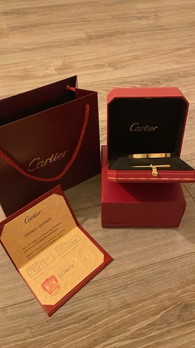Cartier love bracelet - cartier, jonc