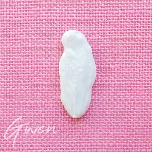 Feve ancienne plate blanche - feve,