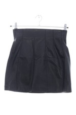 ZARA Jupe en cuir synthétique