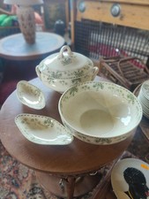 Ensemble 63 pièces vaisselle Sarreguemines modèle Palmyre c1918 -Très bon état