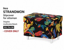IKEA STRANDMON Slipcover For