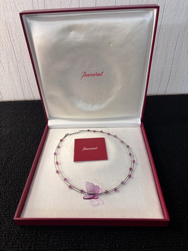 Collier ras cou - cou, papillon