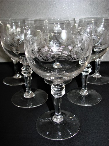 Ancien verre pied eau - ancien,