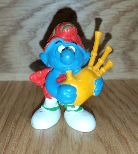 Figurine schtroumpf écossais - figurine,