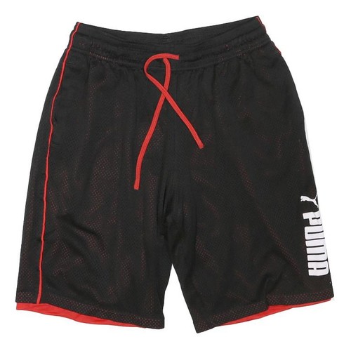 Puma short homme - noir, rouge