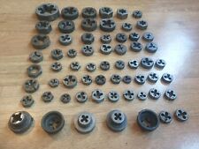 Lot de filières en pouce