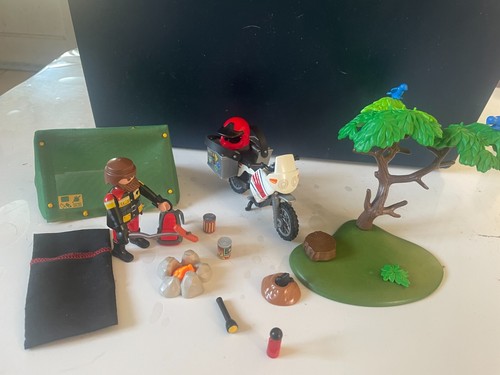 Playmobil 5438 motard et - ,