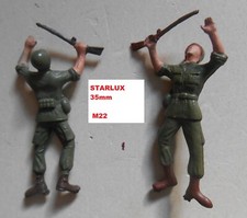 STARLUX MINIS 35mm 2 SOLDATS M22 RAMPANT  AVEC FUSIL