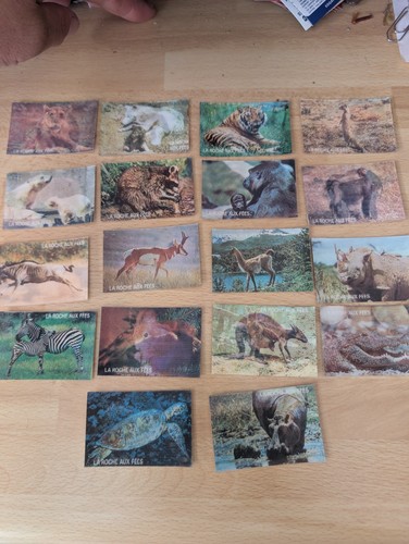 Carte les animaux - les,