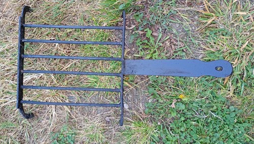 Grille cheminée ancienne - grille, en