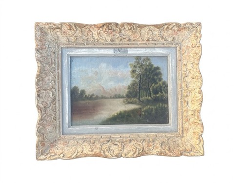 Tableau xix paysage - xix, lacustre