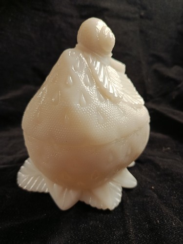 Opaline blanche portieux - , blanche,