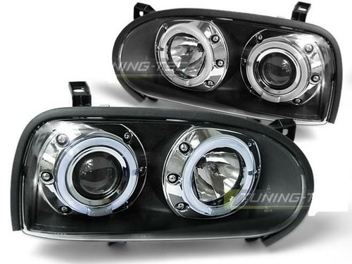 Paire feux phares golf 3 - phares, vw