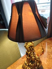 Lampe  En Bronze À Poser