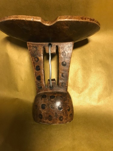 Art africain appuie tête - art, :
