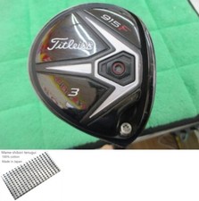 Titleist 915 F 3w 15 Degree
