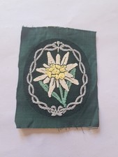 Edelweiss en bévo WW2 originale