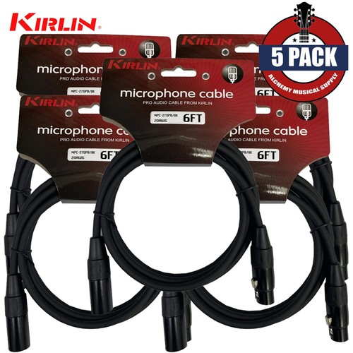 Pack kirlin 6ft xlr - kirlin,