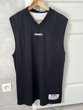Maillot de basket noir réversible blanc AND 1 taille S