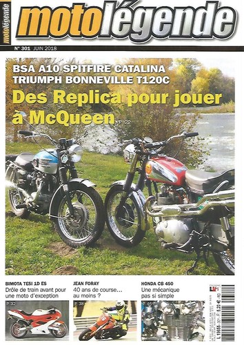 Moto legende 301 bsa - moto, n°301
