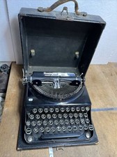 MACHINE A ECRIRE ancienne marque REMINGTON Junior USA + Valise