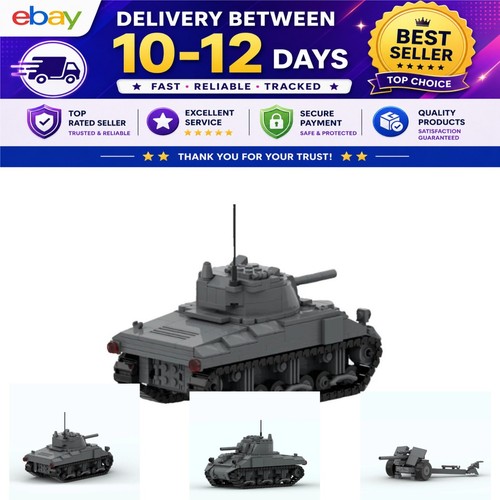 Ww2 sherman tank building - m4,
