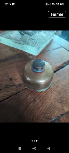 Ancienne lampe huile vintage - lampe,