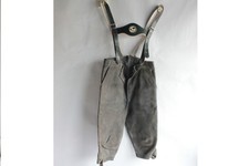 Culotte cuir Bavaroise Lederhose Short Tyrolien (69324)