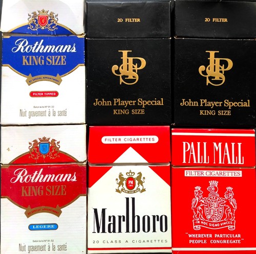 Lot paquets cigarettes - lot,
