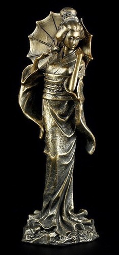Figurine geisha koyuki avec - figurine,